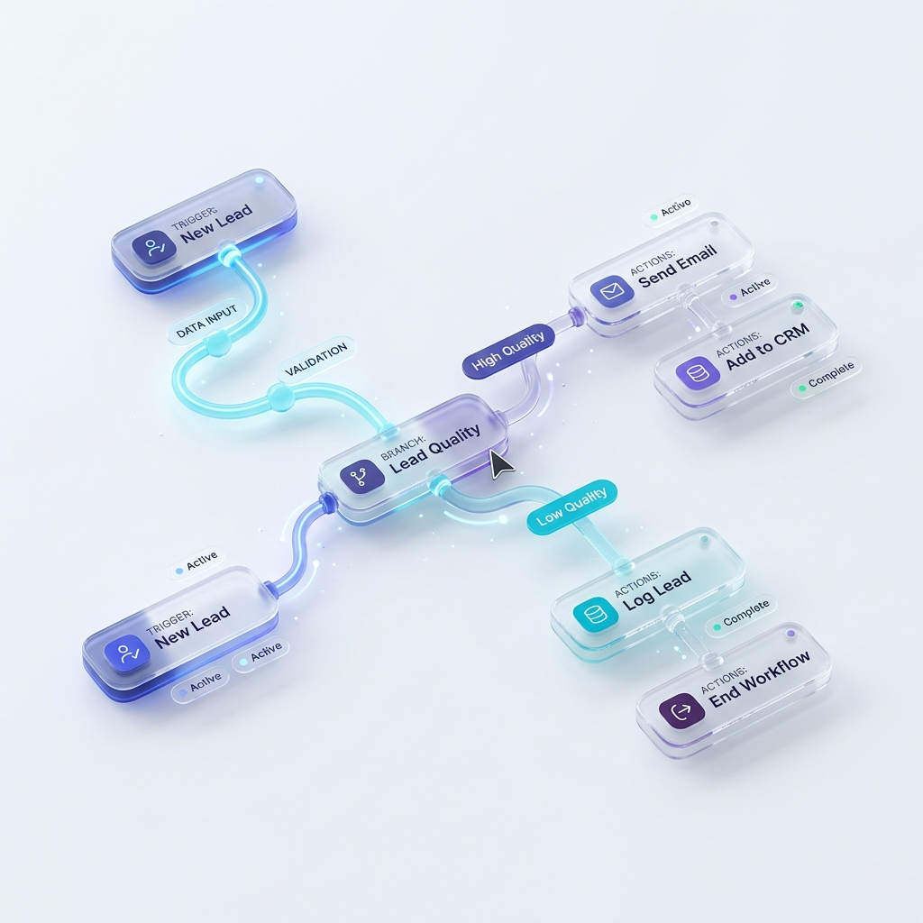 Visual Workflow Builder
